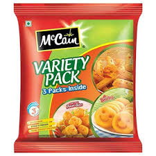 McCain Variety Pack - Chilli Garlic Potato, Smiles